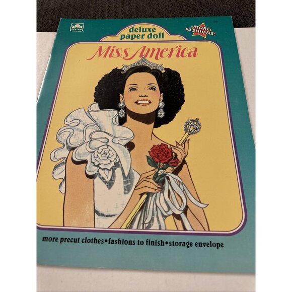 Vintage Golden Miss America Paper Dolls Doll Book PD3 - Picture 1 of 5